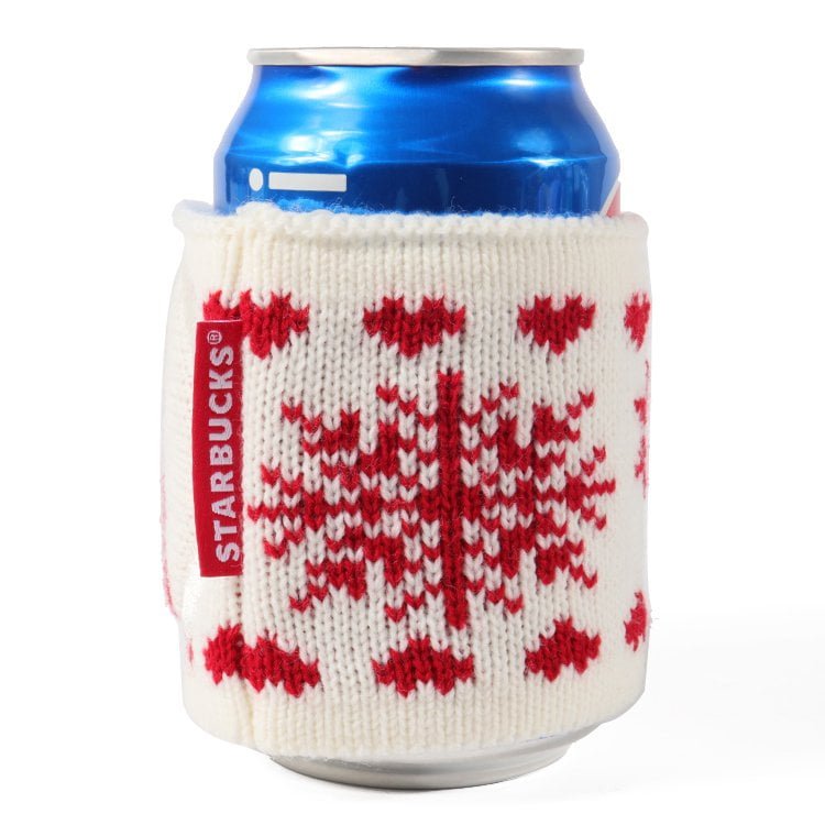 Reusable glove can cooler with custom logo design