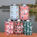 Reusable neoprene can cooler sleeve