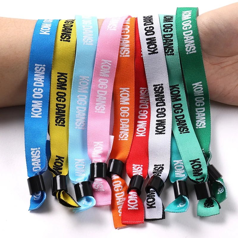Concert wristbands for backstage access and VIP admission