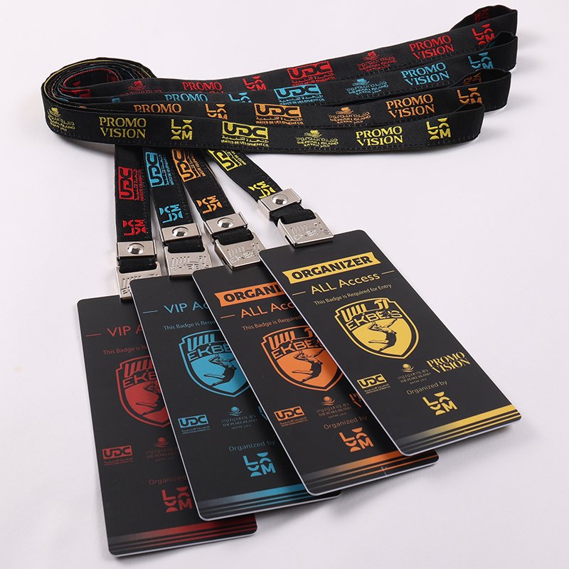 Sports Event Badge Holders & PVC Pass Options