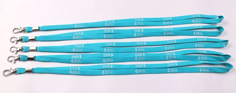 Screen Printed Polyester Lanyards