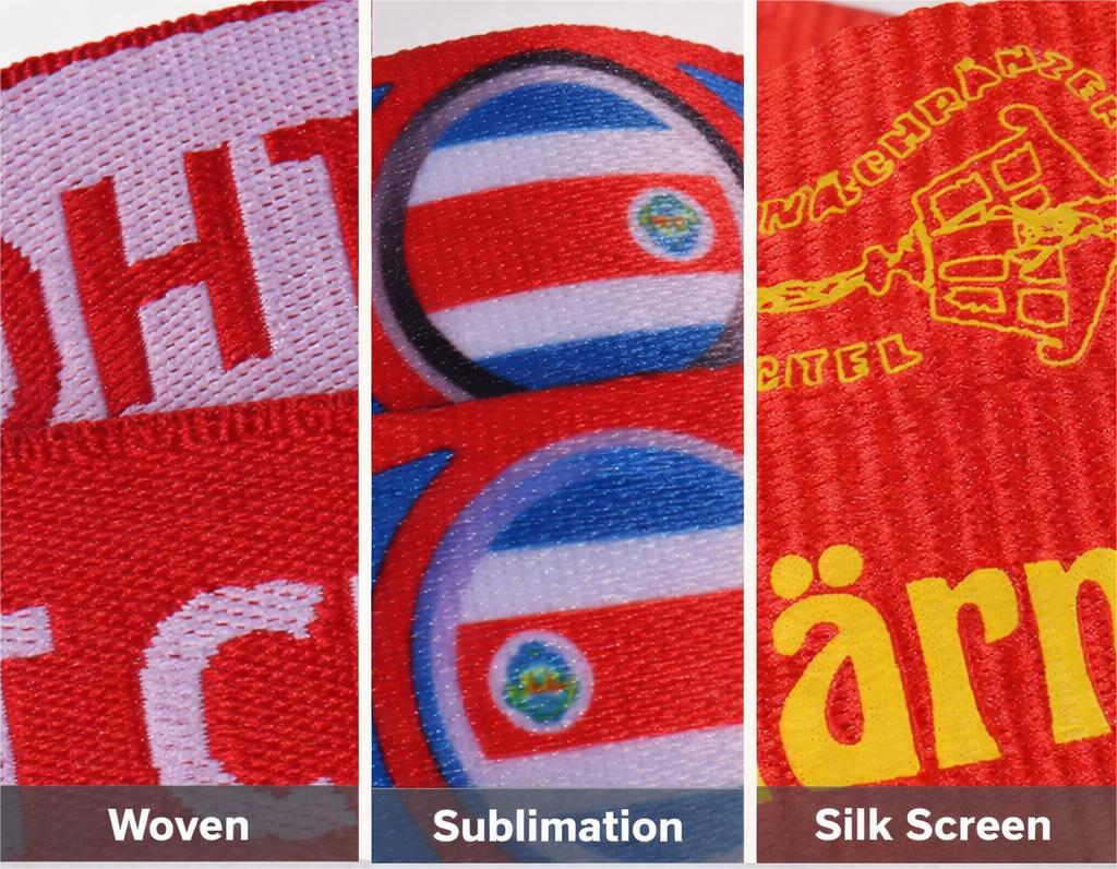 custom nylon & specialty woven lanyards