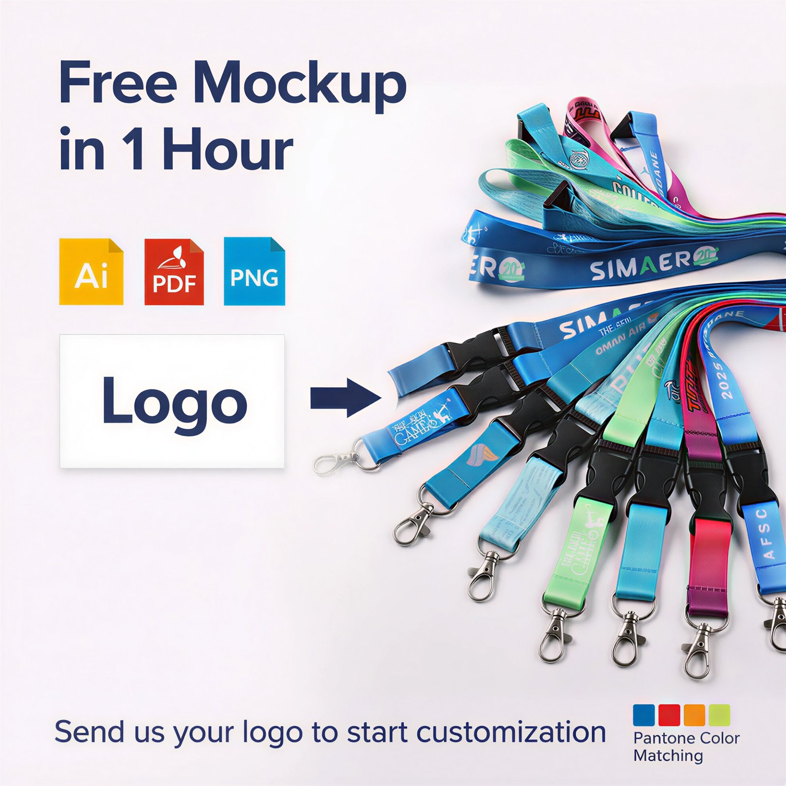 custom school lanyards
