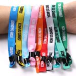 Custom Fabric Wristbands for Events & Festivals