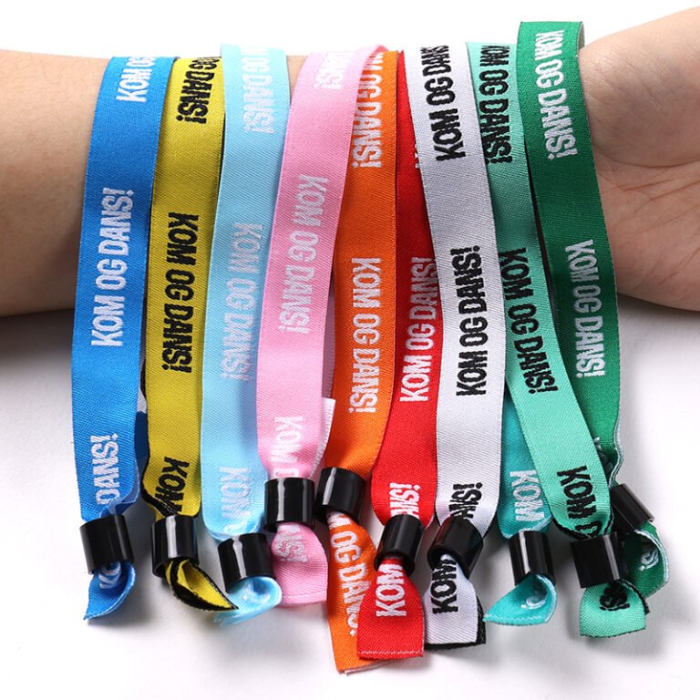 Custom Fabric Wristbands for Events & Festivals