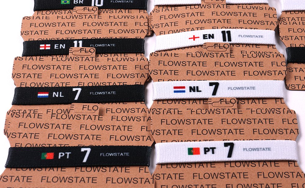 Custom elastic wristbands for music sports fan and branded merchandise